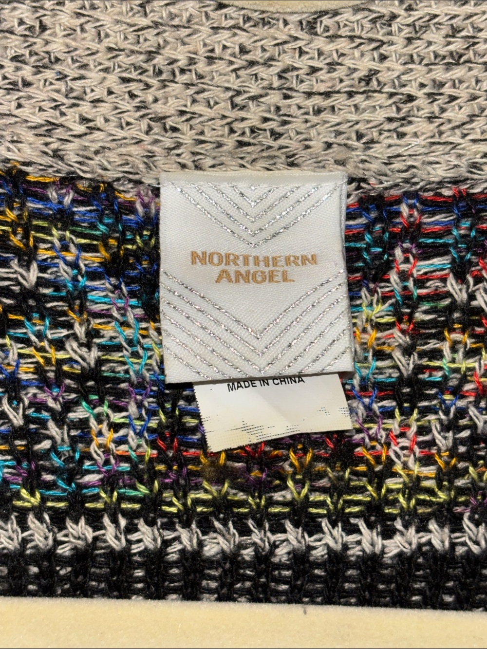 Northern Angel Western Boho Knit Cardigan Yellowstone Aztec Country Size Small - Picture 2 of 12